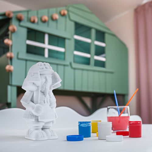 Kolorowanka 3D Samurai Figurka gipsowa na Arena.pl