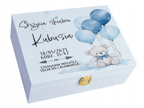 PUDEŁKO WSPOMNIEŃ PREZENT CHRZEST ROCZEK METRYCZKA na Arena.pl