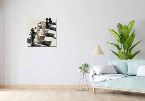 Obraz 60x60cm Szach i Mat na Arena.pl