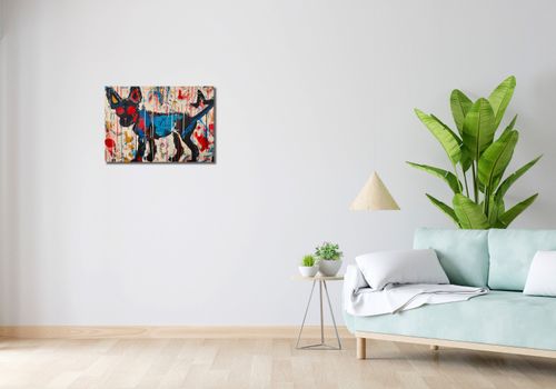 Obraz 60x40cm Miejski Pies na Arena.pl