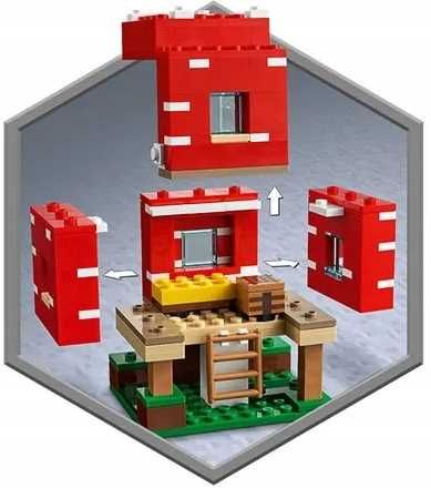 21179 - LEGO Minecraft - Dom w grzybie na Arena.pl