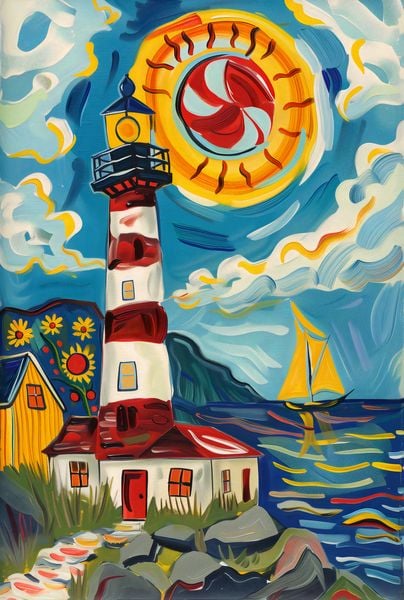 Plakat 68x101cm Żywa Przystań zdjęcie 1