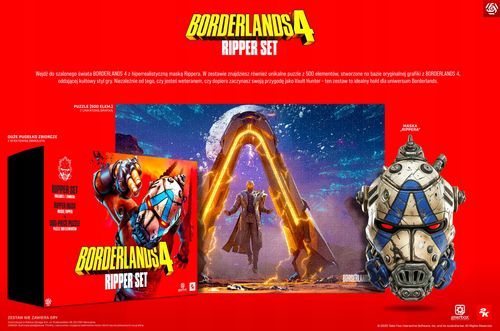 Gra na PS5 - Borderlands 4 + Borderlands 4 Ripper Set - Akcja RPG 18+ na Arena.pl
