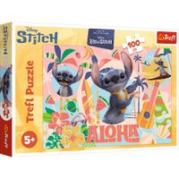 PUZZLE 100 STITCH I PRZYJACIELE W AKCJI 16495