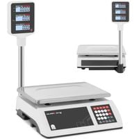 waga kontrolna stołowa sklepowa magazynowa lcd 15kg / 2g