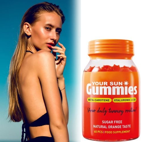 Your Sun Gummies Żelki do Opalania na Słońce Beta-Caroten Pomarańcza 60 szt na Arena.pl