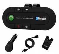 ZESTAW GŁOŚNOMÓWIĄCY BLUETOOTH SAMOCHODOWY TELEFON