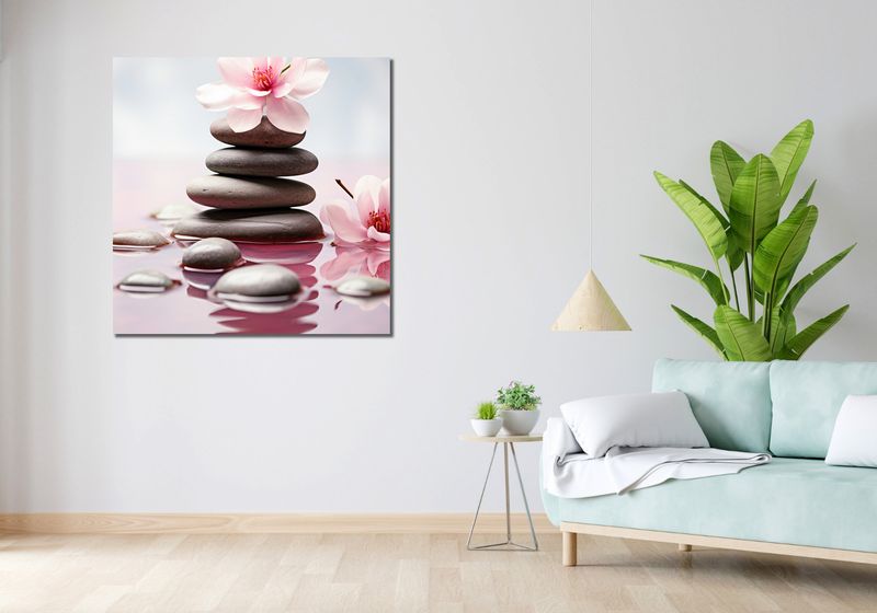 Obraz 100x100cm Spokojne Odbicie zdjęcie 2