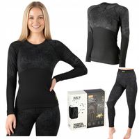 Bielizna Termoaktywna Odzież Termiczna Komplet Damska Zimowa Ciepła