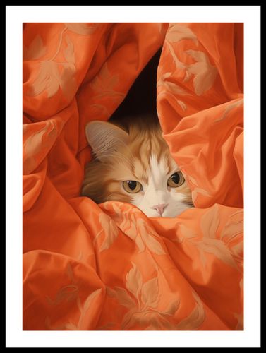 Plakat 39,5x55cm Ukryty Kot na Arena.pl