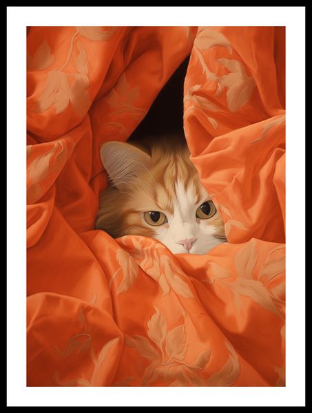 Plakat 39,5x55cm Ukryty Kot zdjęcie 3