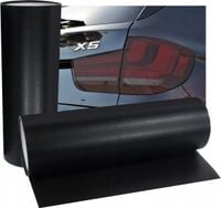 FOLIA DO PRZYCIEMNIANIA LAMP 30X50 CZARNY MAT MATOWA NA LAMPY REFLEKTORY