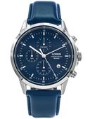 MĘSKI ZEGAREK LORUS RM375HX9 CLASSIC CHRONOGRAPH GRANATOWY NA PASKU 100M