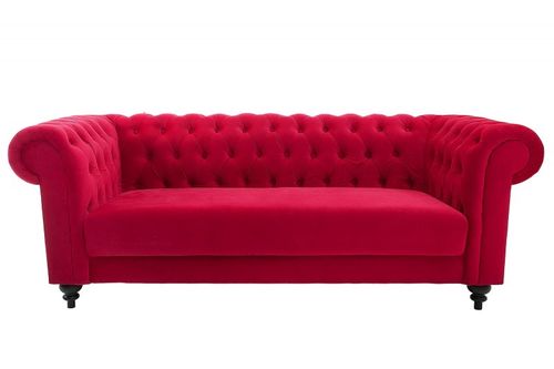 Sofa CHESTERFIELD czerwona na Arena.pl