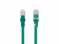 Patchcord Lanberg FTP kat.5e 15m zielony