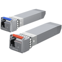 ubiquiti zestaw wkładek sfp+ (10g), sm, wdm, 10 km, lc/upc (2-pack)