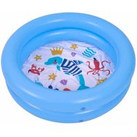 BASEN DZIECIĘCY 2-PIERŚCIENIOWY 76x20CM 57157 NIEBIESKI