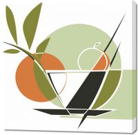 Obraz 100x100cm Owocowa Herbata