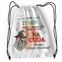 Plecak Dla Tymona Sportowy Szkolny Worek Torba Z Nadrukiem Ze Zdjęciem