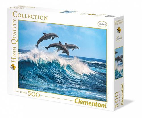 Clementoni 500 elementów Delfiny na Arena.pl