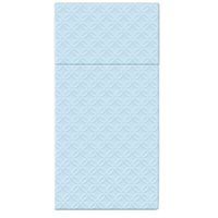 Serwetki na sztućce nowoczesne wzory niebieskie, 16 szt.