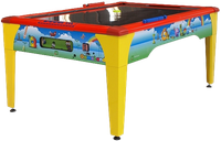 Cymbergaj Air Hockey Home WIK 6 FT żółty