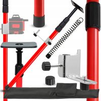 TYCZKA ROZPOROWA DO LASERA 300CM TELESKOPOWA DRĄŻEK STATYW DO SKOSÓW