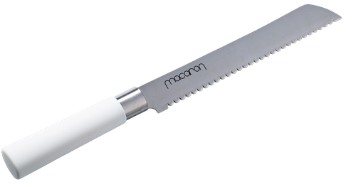 Satake Macaron White Nóż do pieczywa 20 cm na Arena.pl