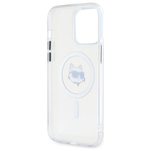 Etui Karl Lagerfeld do iPhone 13 Pro Max, Biały, MagSafe na Arena.pl