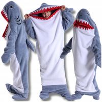 KOC REKIN ŚPIWÓR PIŻAMA KOSTIUM CIEPŁY PRZEBRANIE REKINEK długość 170