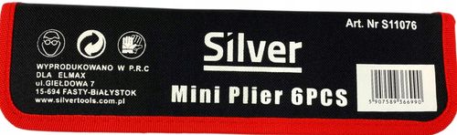 Szczypce precyzyjne mini SilverTools 6 szt. na Arena.pl