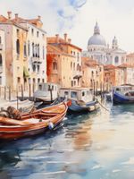 Plakat 15x20cm Wenecka Impresja
