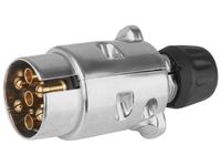 Wtyczka do gniazda przyczepy 7 PIN, aluminiowa