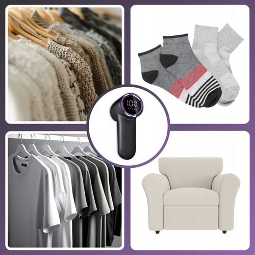 GOLARKA ELEKTRYCZNA DO UBRAŃ SWETRÓW TKANIN TAPICERKI KANAPY MASZYNKA na Arena.pl