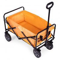 WÓZEK TRANSPORTOWY SKŁADANY 100KG METALOWA KONSTRUKCJA KOŁA GUMA