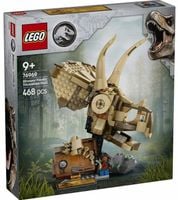 76969 - lego jurassic world - szkielety dinozaurów: czaszka triceratopsa