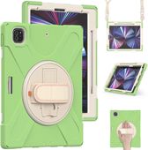 Etui do iPad Mini 6 8.3" z Podstawką i Paskiem na Ramię Zielone