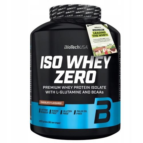 BIOTECH ISO WHEY ZERO 2270g BIAŁKO WPI + ISO WHEY ZERO 500g IZOLAT SERWATKA na Arena.pl