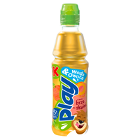 Kubuś Play Woda & Owoce Napój owocowy o smaku maliny 400 ml