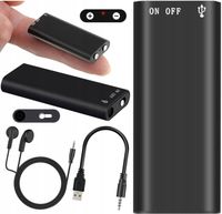 Urządzenie dyktafon do nagrywania dźwięków nagrywanie rozmów z ukrycia