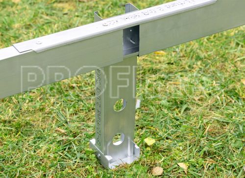 Fundament ocynkowany do szklarnie 2,85x10m stalowy na Arena.pl