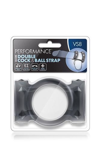 pierścień-performance vs8 double cock & ball strap na Arena.pl