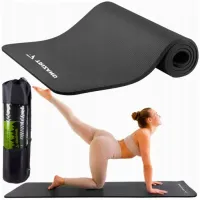 Mata Fitness do ćwiczeń Jogi Pilatesu - TRIZAND 180 cm x 60 cm