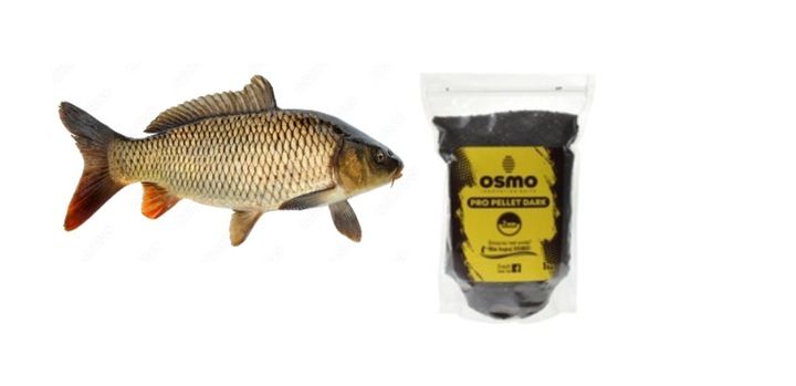osmo pro method feeder dark pellet 2mm 1kg zanęta zdjęcie 9