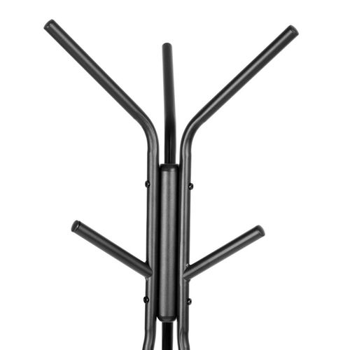 Wieszak loftowy stojący ALDO RUSTIC czarny na Arena.pl