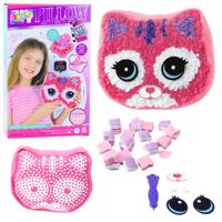 DLA DZIECI KREATYWNY ZESTAW  PODUSZKA KOTEK