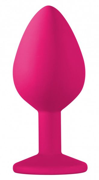 Plug-Anal Plug Emotions Cutie Medium Pink Dark Black Crystal zdjęcie 2