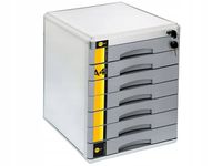 SZAFKA NA DOKUMENTY 7 SZUFL. METALOWA YELLOW ONE