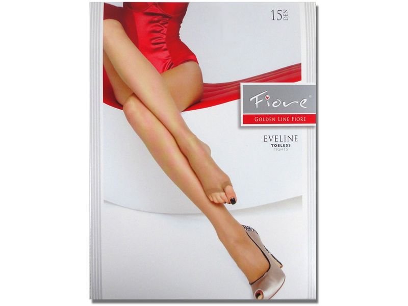 Rajstopy bez palców 15 den majtki typu string Tan 2 zdjęcie 2