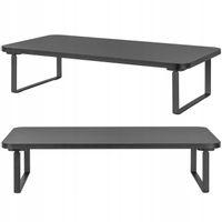 PODSTAWKA POD MONITOR 13-32" LAPTOPA PODSTAWA PÓŁKA CZARNA NA BIURKO